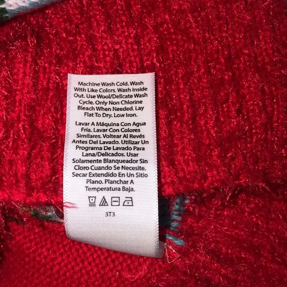 Holiday Time Christmas sweater cardigan size 3X new with tags - Picture 9 of 9